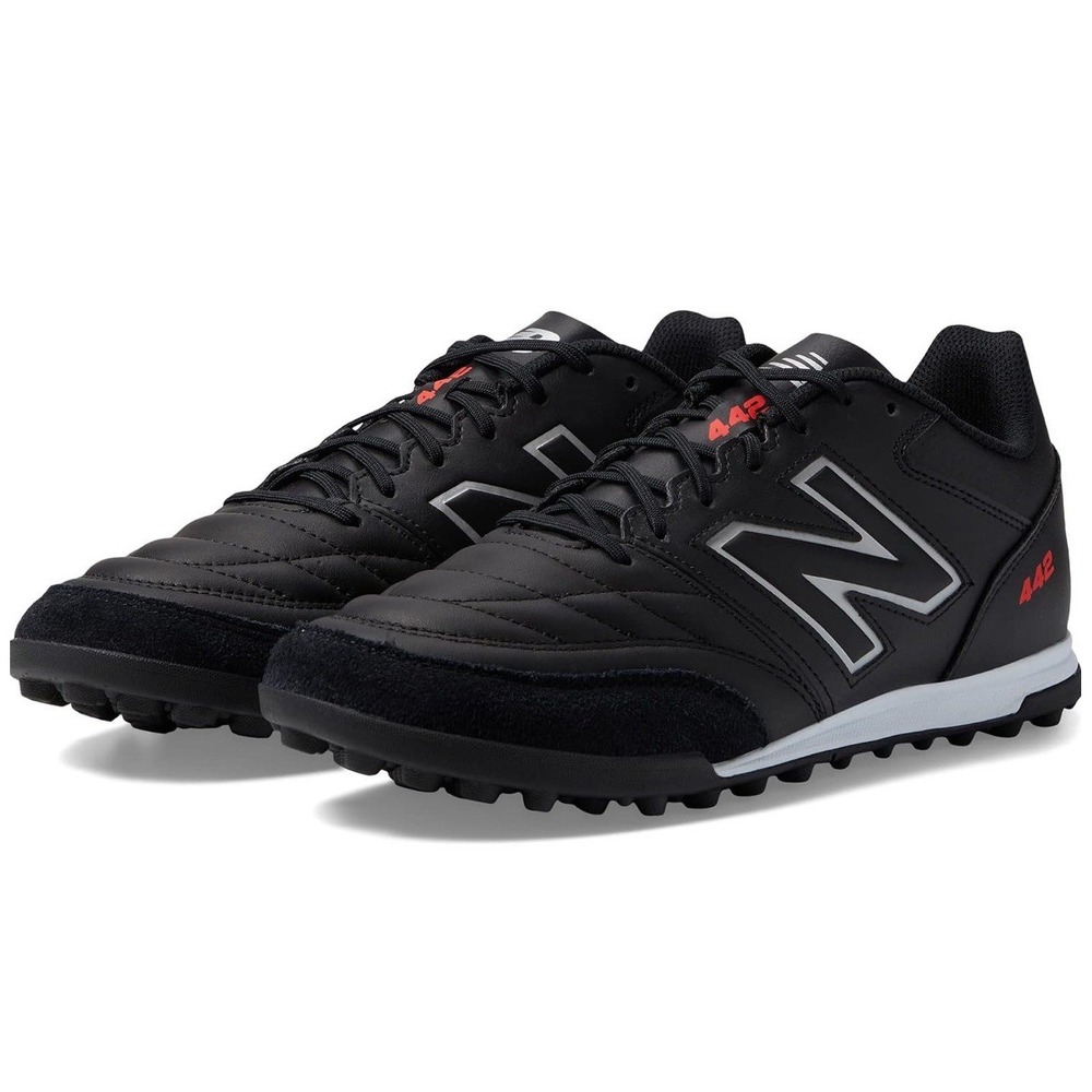 New Balance 442 V2 Team TF Turf Soccer Cleats Black MS42TBK2 Mens Size 10.5 M 2E